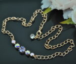 Izcila vakara kolje ar Swarovski Elements kristāliem VC-1008