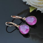 Auskari ar Swarovski Elements kristāliem VE-2651