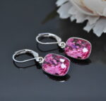 Auskari ar Swarovski Elements kristāliem VE-2655