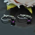 Auskari ar Swarovski Elements kristāliem VE-2806