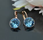 Auskari ar Swarovski Elements kristāliem VE-2866