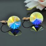 Auskari ar Swarovski Elements kristāliem VE-2905
