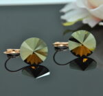 Auskari ar Swarovski Elements kristāliem VE-2906