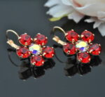 Auskari ar Swarovski Elements kristāliem VE-2945