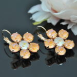 Auskari ar Swarovski Elements kristāliem VE-2946