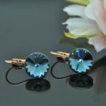 Auskari ar Swarovski Elements kristāliem VE-2966