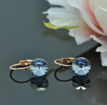 Auskari ar Swarovski Elements kristāliem VE-2974