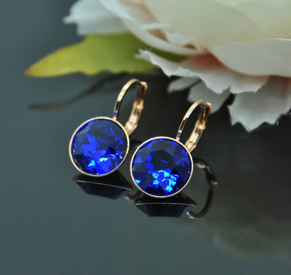 Auskari ar Swarovski Elements kristāliem VE-2751