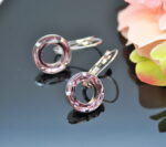 Auskari ar Swarovski Elements kristāliem VE-2217