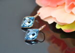 Auskari ar Swarovski Elements kristāliem VE-2253