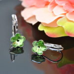 Auskari ar Swarovski Elements kristāliem VE-2267