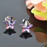 Auskari ar Swarovski Elements kristāliem VE-2271