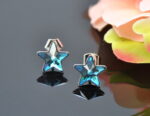 Auskari ar Swarovski Elements kristāliem VE-2272
