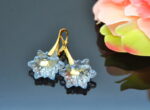 Auskari ar Swarovski Elements kristāliem VE-2386