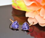 Auskari ar Swarovski Elements kristāliem VE-2406