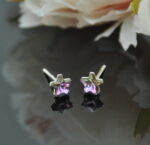 Auskari ar Swarovski Elements kristāliem VE-2560