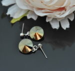 Auskari ar Swarovski Elements kristāliem VE-2799 - Image 2