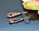 Auskari ar Swarovski Elements kristāliem VE-2225 - Image 2
