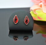 Auskari ar Swarovski Elements kristāliem VE-2437 - Image 2