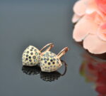 Auskari ar Swarovski Elements kristāliem VE-2448 - Image 2