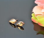Auskari ar Swarovski Elements kristāliem VE-2477 - Image 2