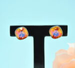 Auskari ar Swarovski Elements kristāliem VE-2528 - Image 3