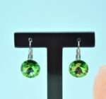 Auskari ar Swarovski Elements kristāliem VE-2064 - Image 5