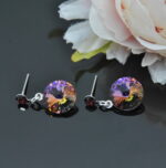 Auskari ar Swarovski Elements kristāliem VE-3147