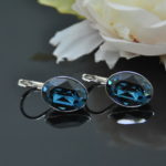 Auskari ar Swarovski Elements kristāliem VE-3237