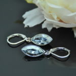 Auskari ar Swarovski Elements kristāliem VE-3239