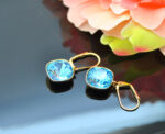 Auskari ar Swarovski Elements kristāliem VE-3043