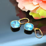 Auskari ar Swarovski Elements kristāliem VE-3043