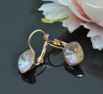 Auskari ar Swarovski Elements kristāliem VE-3143 - Image 2