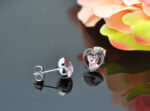 Auskari ar Swarovski Elements kristāliem VE-3065 - Image 2