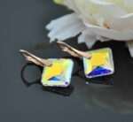 Auskari ar Swarovski Elements kristāliem VE-3252