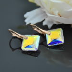 Auskari ar Swarovski Elements kristāliem VE-3252