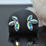 Auskari ar Swarovski Elements kristāliem VE-3244 - Image 2