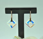 Auskari ar Swarovski Elements kristāliem VE-3252 - Image 2