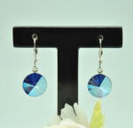 Auskari ar Swarovski Elements kristāliem VE-3281 - Image 2