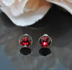 Auskari ar Swarovski Elements kristāliem VE-3302 - Image 2
