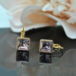 Auskari ar Swarovski Elements kristāliem VE-3380