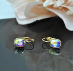Auskari ar Swarovski Elements kristāliem VE-3367 - Image 2