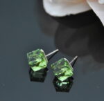 Auskari ar Swarovski Elements kristāliem VE-3347 - Image 2