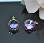 Auskari ar Swarovski Elements kristāliem VE-3403