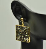 Auskari ar Swarovski Elements kristāliem VE-3419 - Image 2
