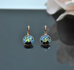 Auskari ar Swarovski Elements kristāliem VE-3540