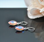 Auskari ar Swarovski Elements kristāliem VE-3273