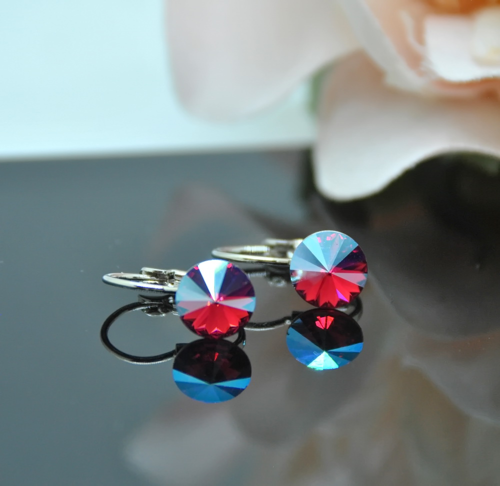 Auskari ar Swarovski Elements kristāliem VE-3451