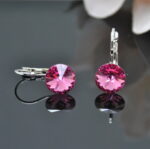 Auskari ar Swarovski Elements kristāliem VE-3455