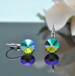 Auskari ar Swarovski Elements kristāliem VE-3457